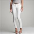 J. Crew Jeans | J. Crew Toothpick Skinny Denim Jeans | Color: White | Size: 25