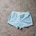 J. Crew Shorts | J. Crew 00 Baby Blue Linen Shorts | Color: Blue | Size: 00