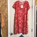 Lularoe Dresses | Lula Roe Dress | Color: Red/White | Size: M