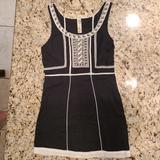 Free People Dresses | Cotton Embroidered Knee Length Sundress | Color: Black | Size: 2