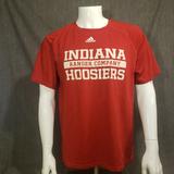 Adidas Shirts | Adidas Climate Mens Medium Indiana Hoosier Shirt | Color: Red | Size: M