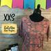 Lularoe Tops | Lularoe Xxs Irma Shirt. | Color: Gray | Size: Xxs