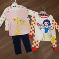 Disney Matching Sets | Disney Pjs Little Me 3pc Outfit Lot 18months Nwt | Color: Blue/Yellow | Size: 18-24mb