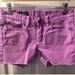 J. Crew Shorts | J. Crew Purple Cut Off Denim Jean Shorts | Color: Purple | Size: 26