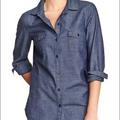 J. Crew Tops | J.Crew Chambray Shirt | Color: Blue | Size: S