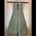 Free People Intimates & Sleepwear | Free People Sage Green Dress W White Polka Dots | Color: Green | Size: Xs