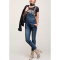 Free People Jeans | Fp We The Free Washed Denim Skinny Overall | Color: Blue | Size: 25