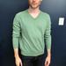 J. Crew Sweaters | J Crew Cotton/Cashmere Sage Green V Neck Sweater | Color: Green | Size: M