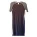 Lularoe Dresses | Llr Julia Dress | Color: Black/Gray | Size: Xxs