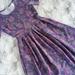 Lularoe Dresses | Lularoe Amelia Fit And Flare Dress Size Small | Color: Purple | Size: S