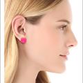 Kate Spade Jewelry | Kate Spade Stud Earrings | Color: Gold/Pink | Size: Os