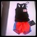 Nike Matching Sets | Girl Size: 4/Xs Nike & Under Armour Bundle | Color: Black/Orange | Size: 4g