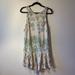 Free People Dresses | Free People Sun Dress (S) | Color: Green/White | Size: S