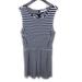 Madewell Dresses | Madewell Blue And White Striped Sailor Dress | Color: Blue/White | Size: M
