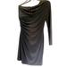 Nine West Dresses | Gorgeous One-Shoulder Black Dress. Size 4. | Color: Black | Size: 4