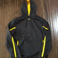 Under Armour Jackets & Coats | New Under Armour Black/Yellow Sweatshirt Size L | Color: Black/Gold | Size: L