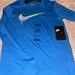 Nike Shirts & Tops | Boys Nike Dripped Paint Swoosh Tee | Color: Blue/Green | Size: Various