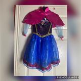 Disney Costumes | Disney Anna Frozen | Color: Blue/Purple | Size: 4/6