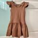 Ralph Lauren Dresses | Beautiful Ralph Lauren Flannel Kids Dress | Color: Brown/Tan | Size: 5g