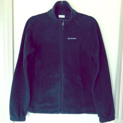 Columbia Jackets & Coats | Columbia Fleece Jacket | Color: Black | Size: M