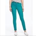 J. Crew Jeans | J. Crew Teal Toothpick Skinny Jeans 26 Tall Euc | Color: Blue/Green | Size: 26