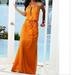 Victoria's Secret Dresses | Beautiful Maxi Dress | Color: Orange | Size: S