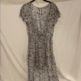 American Eagle Outfitters Dresses | Blue Floral Maxi Dress | Color: Blue | Size: S