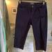 Ralph Lauren Pants & Jumpsuits | Navy Blue Ralph Lauren Capri Pants Size 4 Petite | Color: Blue | Size: 4p