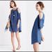Madewell Dresses | 2 For $20 Madewell Chambray Dress Cold Shoulders | Color: Blue | Size: M