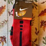 Nike Underwear & Socks | Nike Elite Socks | Color: Black/Red | Size: Os