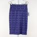 Lularoe Skirts | Lularoe Purple Blue Cassie Pencil Skirt, Nwt S | Color: Purple | Size: S