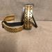 J. Crew Jewelry | J Crew 2 Piece Gold Cuff Bangles | Color: Gold | Size: Os