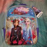 Disney Accessories | Disney Frozen 2 Mini Backpack Book Bag New | Color: Blue/Purple | Size: Osg