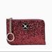 Kate Spade Accessories | Kate Spade Odette Glitter Medium L-Zip Card Holder | Color: Black/Red | Size: Various