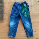 Disney Bottoms | Kids Vintage 80s Disney Dalmatian Jeans | Color: Blue/Green | Size: 5b