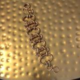 J. Crew Jewelry | Jcrew Rose Gold Chunky Bracelet | Color: Gold | Size: Os