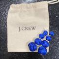 J. Crew Jewelry | J Crew Bobble Earrings | Color: Blue | Size: Os