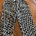 J. Crew Pants & Jumpsuits | Jcrew Cotton/Linen Capri Pants Size 6 | Color: Blue/White | Size: 6