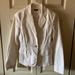 J. Crew Jackets & Coats | Casual White Linen J.Crew Jacket / Blazer | Color: White | Size: 2