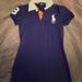 Polo By Ralph Lauren Dresses | Likenew! Polo Ralph Lauren Polo Dress Size Xs | Color: Blue/Orange | Size: Xs