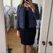 J. Crew Jackets & Coats | J Crew Sparkle Tweed Blazer | Color: Blue/Silver | Size: 0