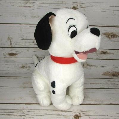 Disney Toys | Disney Store 101 Dalmatians Lucky Puppy 13" Plush | Color: Black/White | Size: 13"