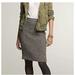 J. Crew Skirts | J. Crew Metallic Brown Silver Tweed Skirt Size 4 | Color: Brown | Size: 4