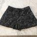 Anthropologie Shorts | Leifsdottir Loveburst Heart Print Shorts | Color: Black/White | Size: 0