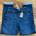 Madewell Jeans | Madewell High Rise Slim Boyjean Size 24 | Color: Blue | Size: 24