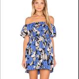 Free People Dresses | Free People Louise Smocked Dress | Color: Black/Blue | Size: Xs