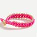 J. Crew Jewelry | J. Crew Beaded Bracelet | Color: Pink | Size: Os
