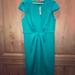 J. Crew Dresses | J. Crew Pleated Sheath Dress Nwt Size 10 | Color: Green | Size: 10