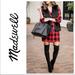 Madewell Dresses | Madewell Signal Plaid Buffalo Check Tunic Dress | Color: Black/Red | Size: S