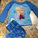 Disney Pajamas | Disney Frozen 2 Pc. Girls 2t Pajama Set Blue Nwt | Color: Blue | Size: 2tg